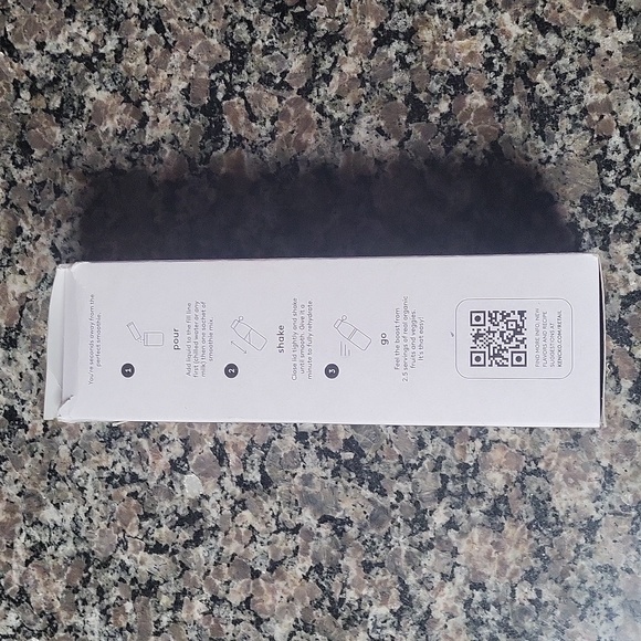 KENCKO shaker bottle & free instant smoothie new in box filter is BPA free - Picture 5 of 7